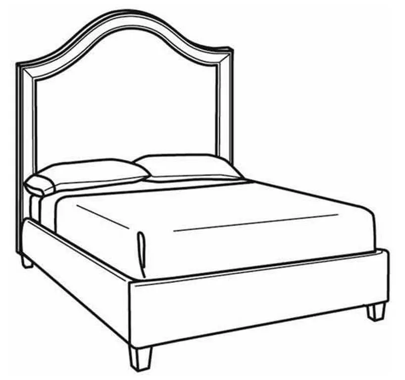 CR Laine BK300-T Alexa Tall King Bed CR Laine BK300-T Alexa Tall King Bed