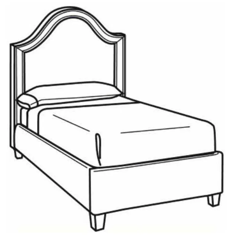 CR Laine BT300-S Alexa Short Twin Bed CR Laine BT300-S Alexa Short Twin Bed