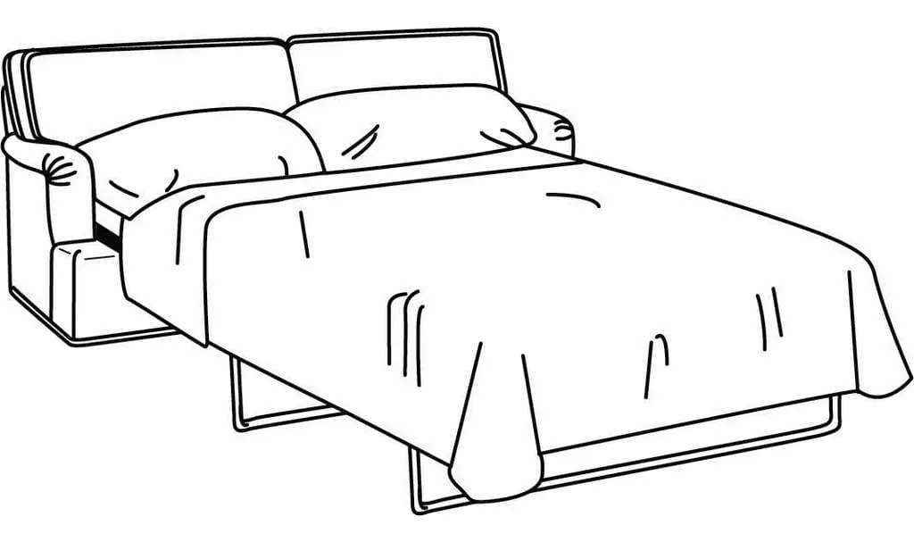 CR Laine CD8600E-2S Queen Sleeper CR Laine CD8600E-2S Queen Sleeper