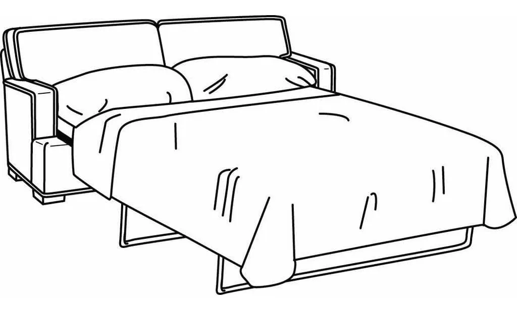 CR Laine CD8600T-2S Queen Sleeper CR Laine CD8600T-2S Queen Sleeper