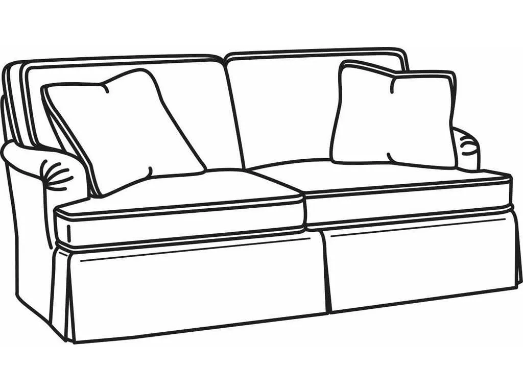 CR Laine CD8600  Series CD8624E Loveseat