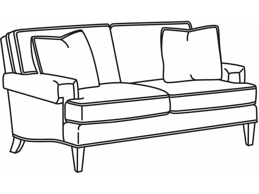 CR Laine CD8800  SERIES CD8804K Loveseat