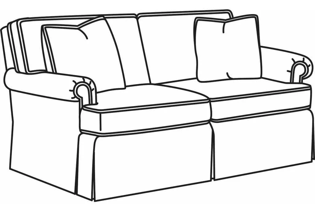 CR Laine CD8800 SERIES CD8804R Loveseat CR Laine CD8800 SERIES CD8804R Loveseat