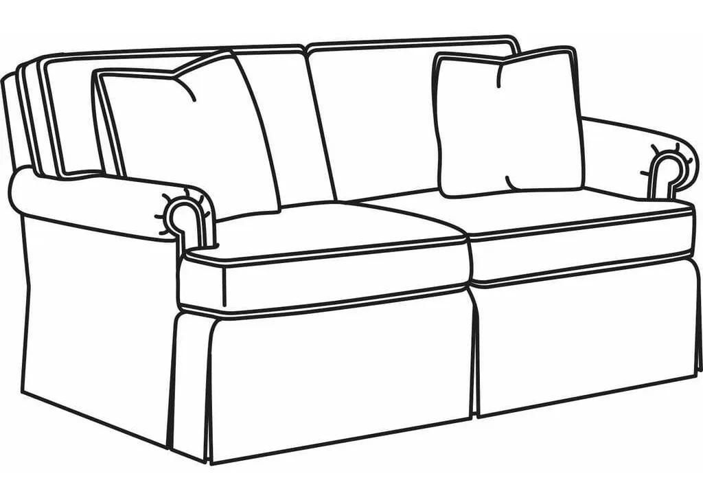 CR Laine CD8800 SERIES CD8804R Loveseat CR Laine CD8800 SERIES CD8804R Loveseat