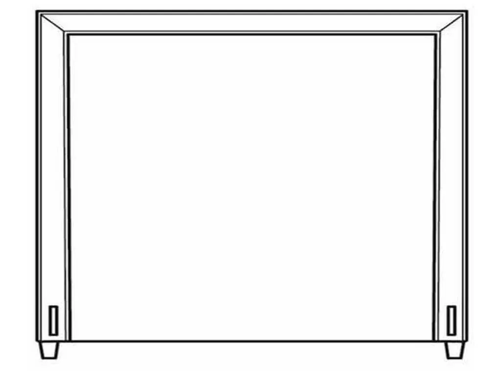 CR Laine HK100-S  Keaton Short King Headboard