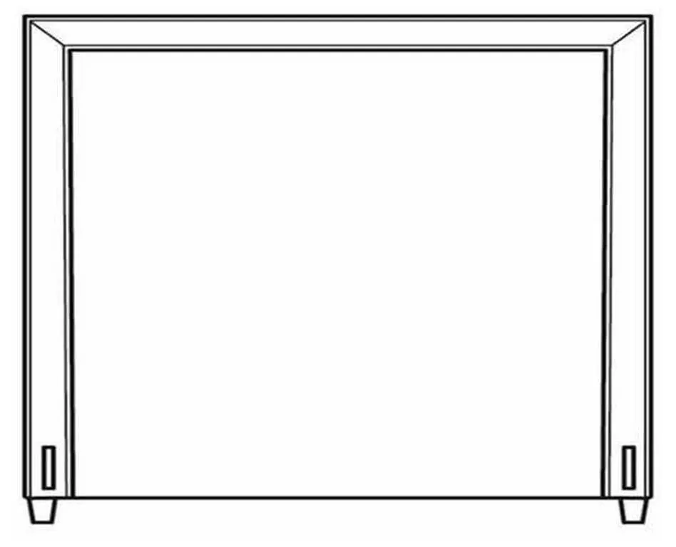 CR Laine HK100-S Keaton Short King Headboard CR Laine HK100-S Keaton Short King Headboard