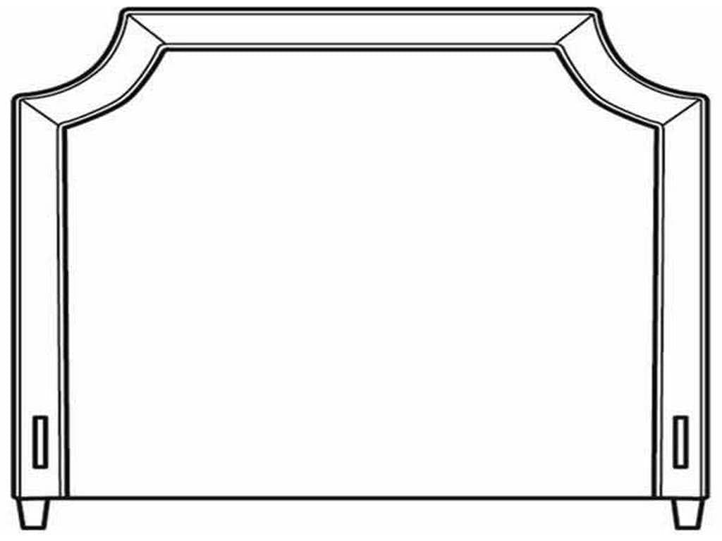 CR Laine HK200-S Carson Short King Headboard