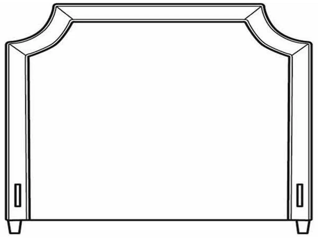CR Laine HK200-S Carson Short King Headboard CR Laine HK200-S Carson Short King Headboard