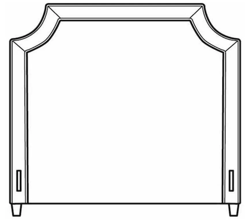 CR Laine HK200-T Carson Tall King Headboard CR Laine HK200-T Carson Tall King Headboard