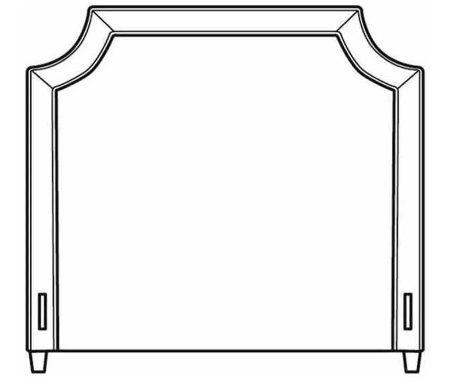 CR Laine HK200-T Carson Tall King Headboard CR Laine HK200-T Carson Tall King Headboard