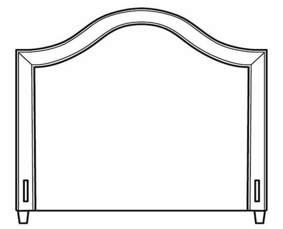 CR Laine HK300-T Alexa Tall King Headboard CR Laine HK300-T Alexa Tall King Headboard