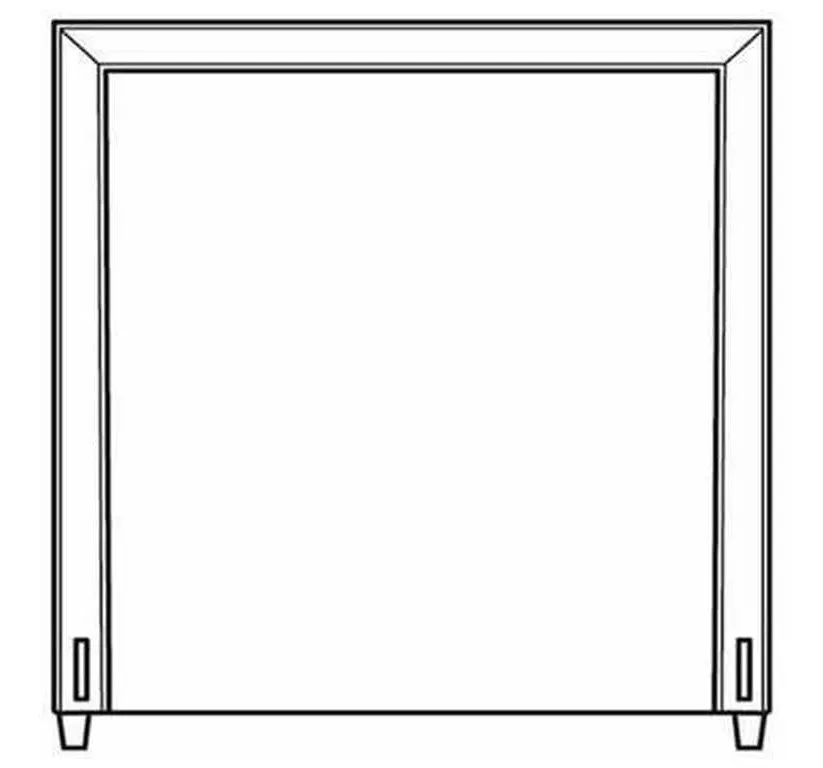 CR Laine HT100-S Keaton Short Twin Headboard CR Laine HT100-S Keaton Short Twin Headboard