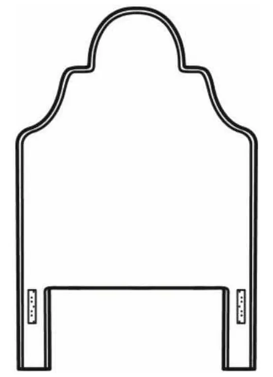 CR Laine HT150 Chelsea Twin Headboard CR Laine HT150 Chelsea Twin Headboard
