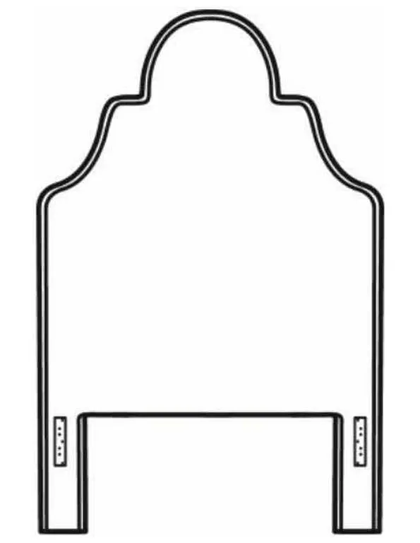CR Laine HT150 Chelsea Twin Headboard CR Laine HT150 Chelsea Twin Headboard