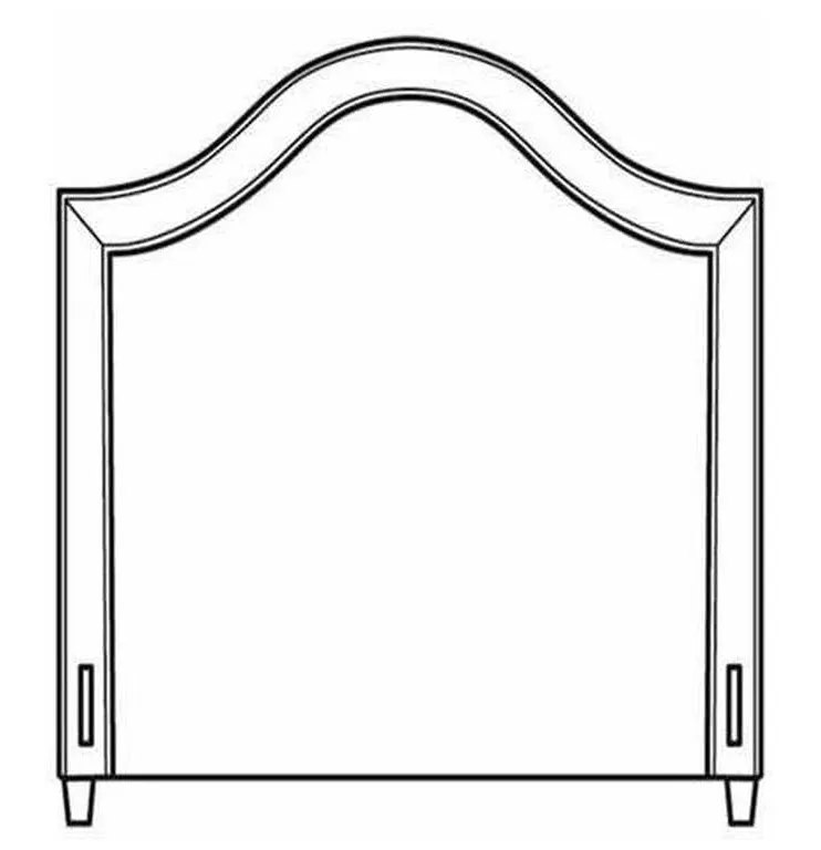 CR Laine HT300-S Alexa Short Twin Headboard CR Laine HT300-S Alexa Short Twin Headboard