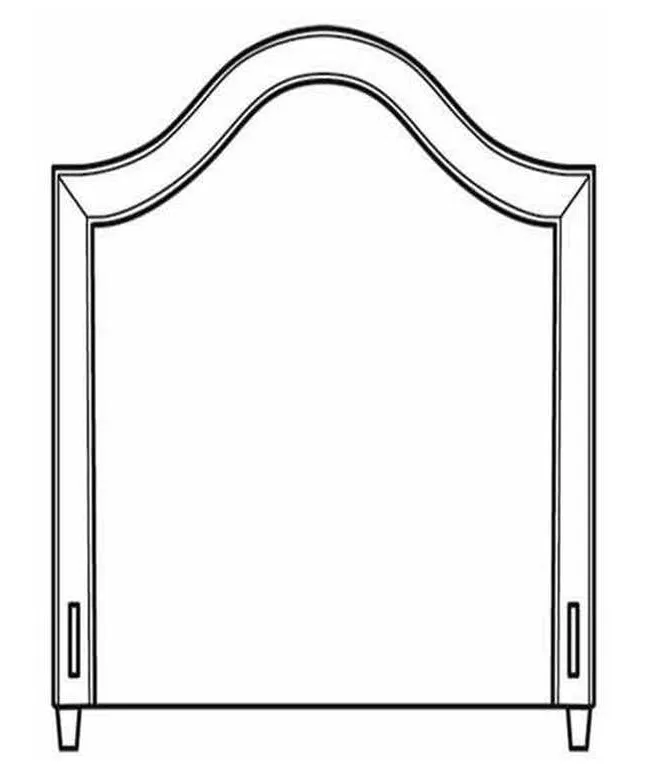CR Laine HT300-T Alexa Tall Twin Headboard CR Laine HT300-T Alexa Tall Twin Headboard