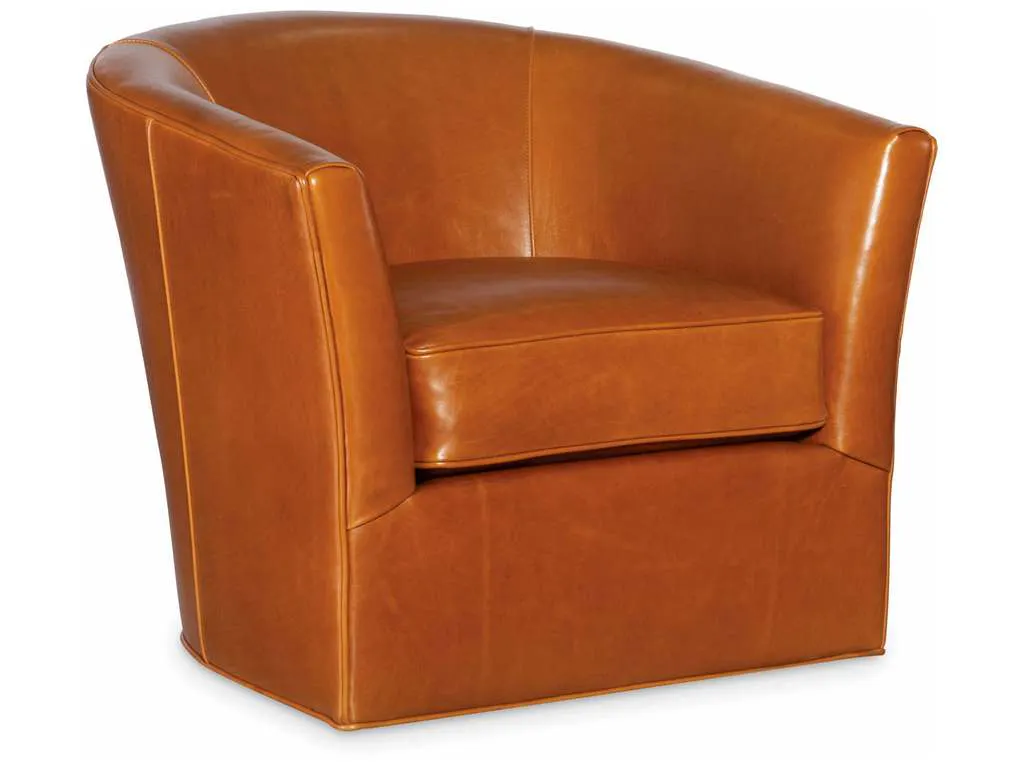 CR Laine L127-05SW Adrian Leather Swivel Chair