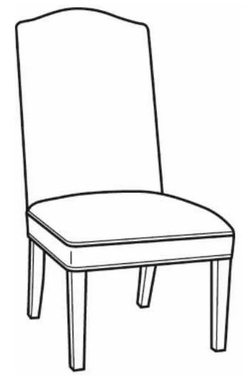 CR Laine L1355 Dolce Leather Side Chair CR Laine L1355 Dolce Leather Side Chair