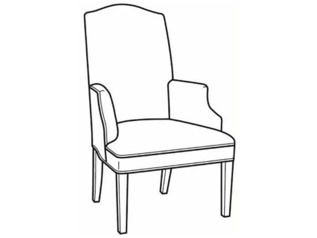 CR Laine L1356 Dolce Leather Arm Chair