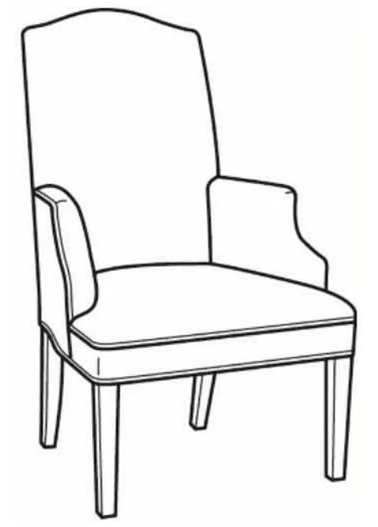 CR Laine L1356 Dolce Leather Arm Chair CR Laine L1356 Dolce Leather Arm Chair
