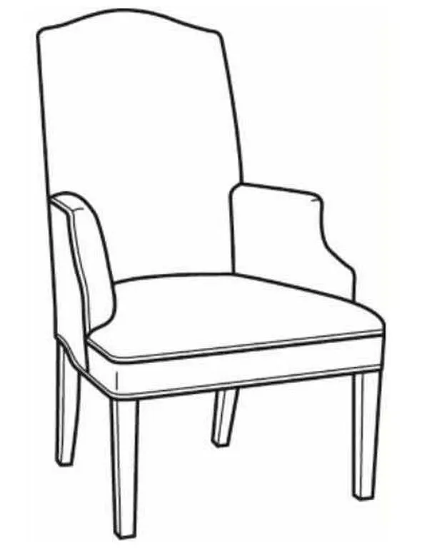 CR Laine L1356 Dolce Leather Arm Chair CR Laine L1356 Dolce Leather Arm Chair