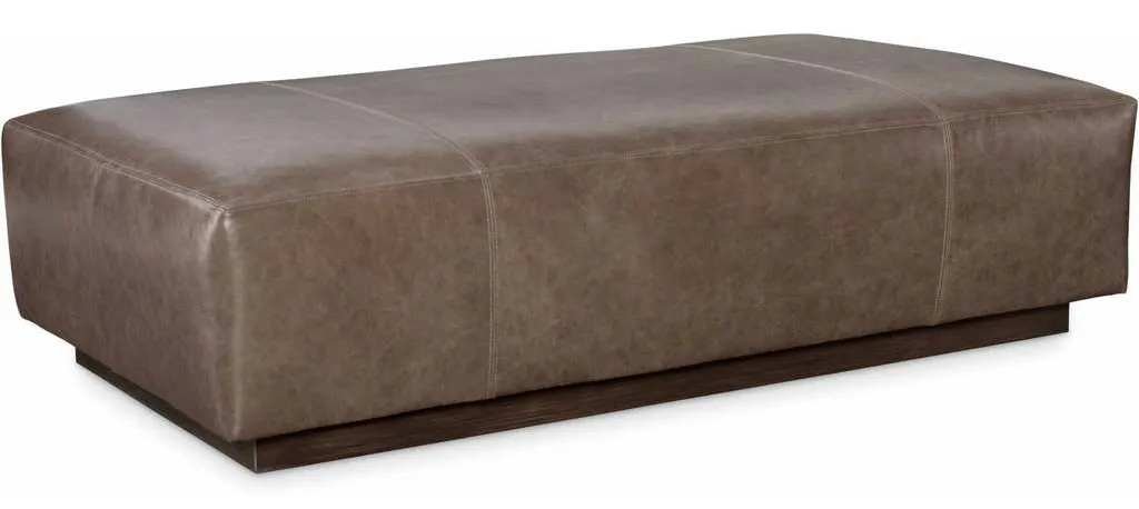 CR Laine L14-08 Gretchen Leather Rectangular Ottoman CR Laine L14-08 Gretchen Leather Rectangular Ottoman