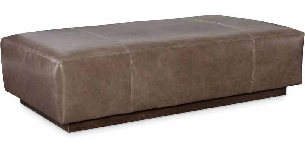 CR Laine L14-08 Gretchen Leather Rectangular Ottoman CR Laine L14-08 Gretchen Leather Rectangular Ottoman