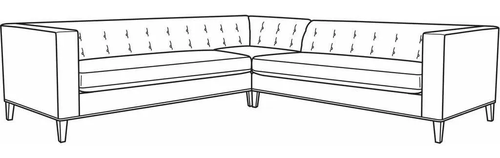 CR Laine L1550 Fletcher Leather Sectional CR Laine L1550 Fletcher Leather Sectional
