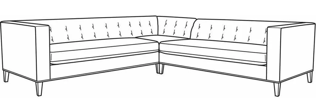 CR Laine L1550 Fletcher Leather Sectional CR Laine L1550 Fletcher Leather Sectional