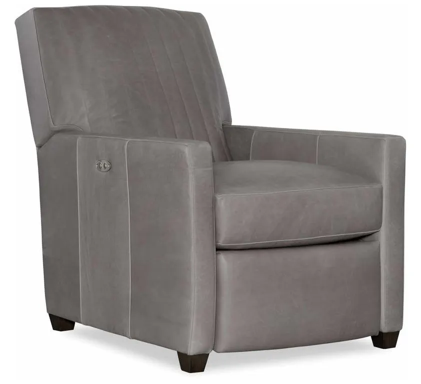 CR Laine L1775-05CHPR Malcolm Leather Channel Back Power Recliner CR Laine L1775-05CHPR Malcolm Leather Channel Back Power Recliner