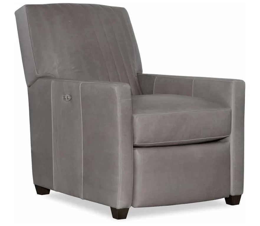 CR Laine L1775-05CHPR Malcolm Leather Channel Back Power Recliner CR Laine L1775-05CHPR Malcolm Leather Channel Back Power Recliner