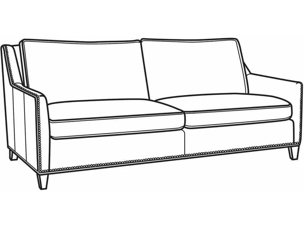 CR Laine L2460  Jeremy Leather Sofa