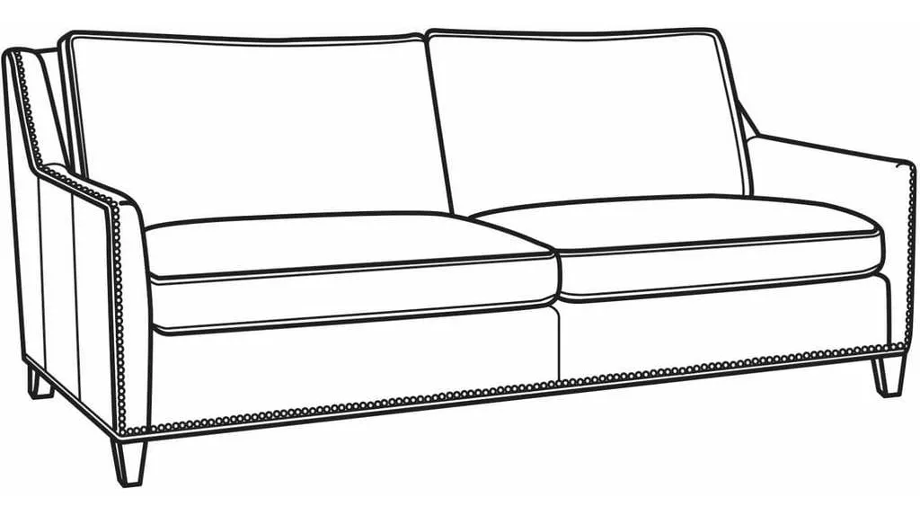 CR Laine L2461 Jeremy Leather Long Sofa CR Laine L2461 Jeremy Leather Long Sofa