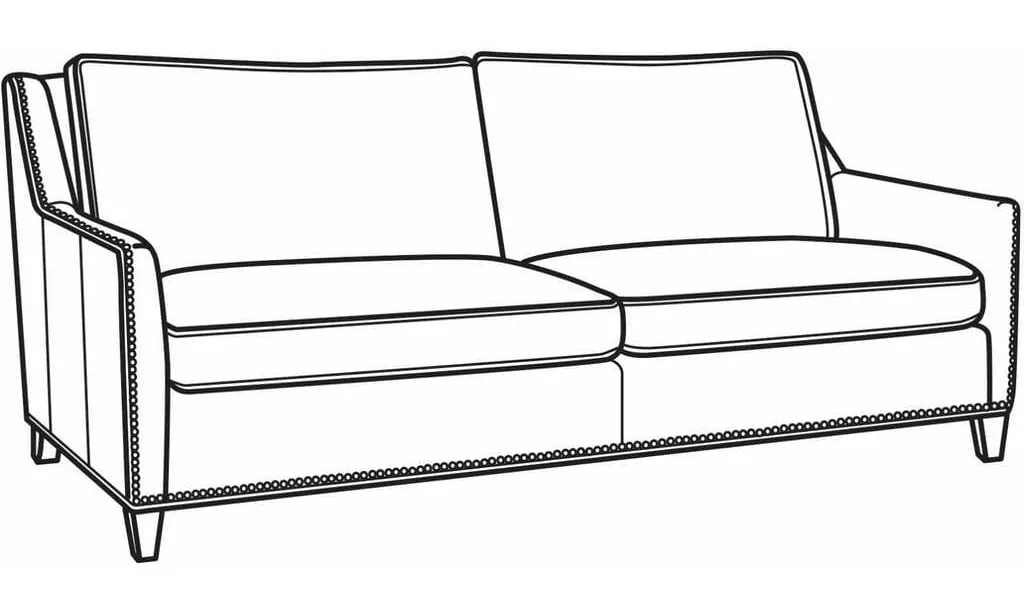 CR Laine L2461 Jeremy Leather Long Sofa CR Laine L2461 Jeremy Leather Long Sofa