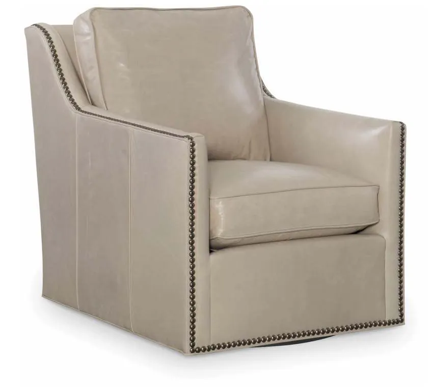 CR Laine L2588-05SW Janson Leather Swivel Chair CR Laine L2588-05SW Janson Leather Swivel Chair