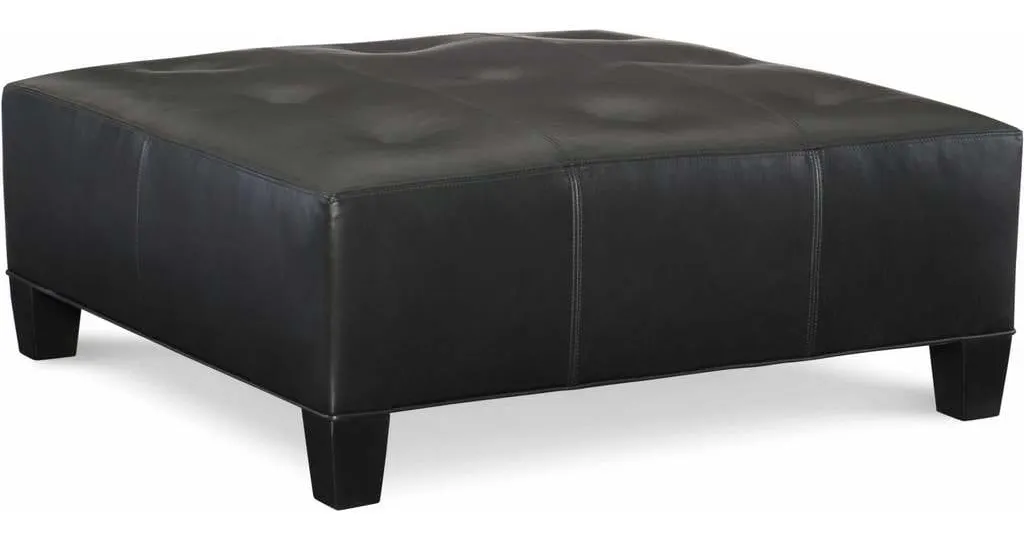 CR Laine L27 Catskill Leather Square Ottoman CR Laine L27 Catskill Leather Square Ottoman