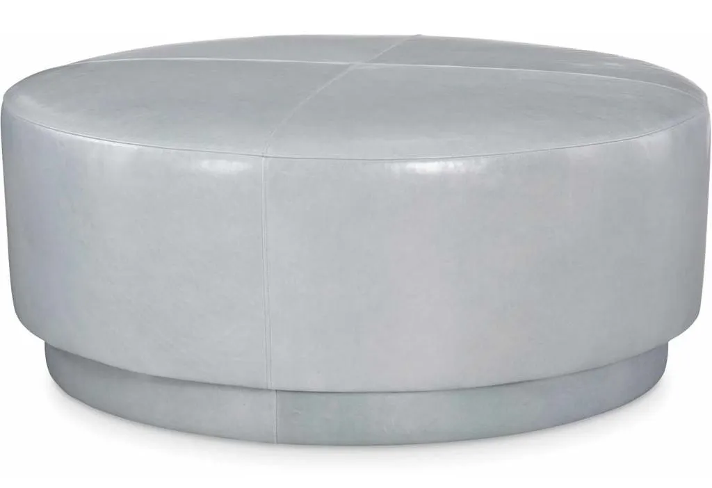 CR Laine L2997-07 Shelby Leather Round Ottoman CR Laine L2997-07 Shelby Leather Round Ottoman