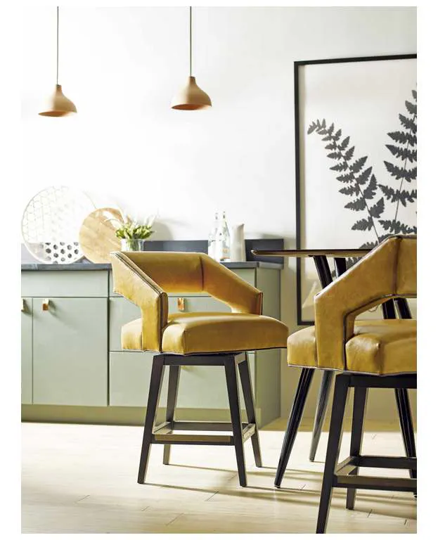 CR Laine L3010-46SW Duncan Leather Swivel Bar Stool CR Laine L3010-46SW Duncan Leather Swivel Bar Stool