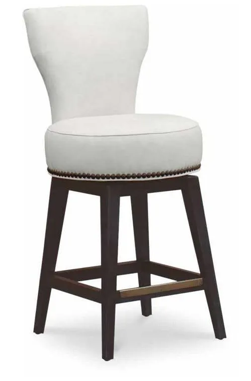CR Laine L3020-45SW Rachel Leather Swivel Counter Stool CR Laine L3020-45SW Rachel Leather Swivel Counter Stool