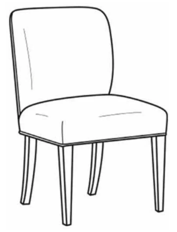 CR Laine L3030-0 Landon Leather Side Chair CR Laine L3030-0 Landon Leather Side Chair