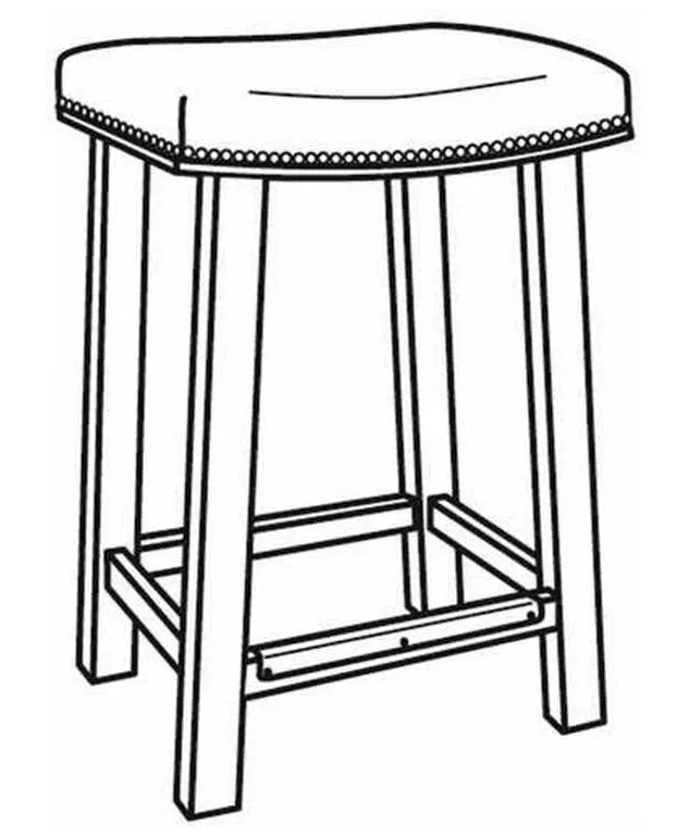 CR Laine L3048 Bess Leather Counter Stool CR Laine L3048 Bess Leather Counter Stool