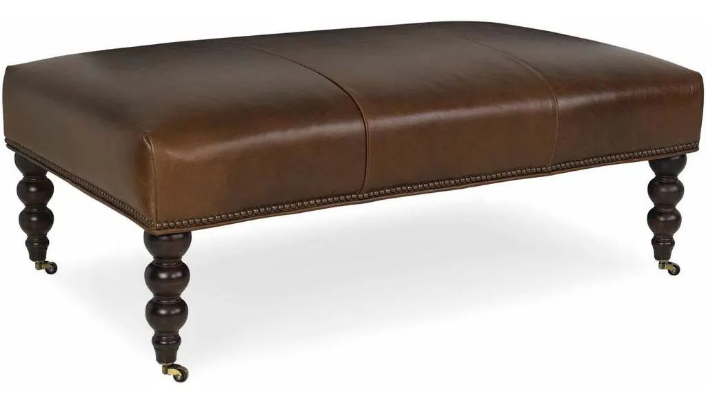CR Laine L34 SPC Yates Leather Ottoman CR Laine L34 SPC Yates Leather Ottoman