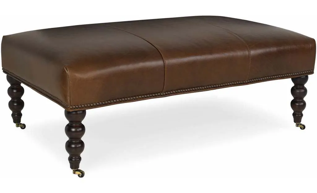 CR Laine L34 SPC Yates Leather Ottoman CR Laine L34 SPC Yates Leather Ottoman