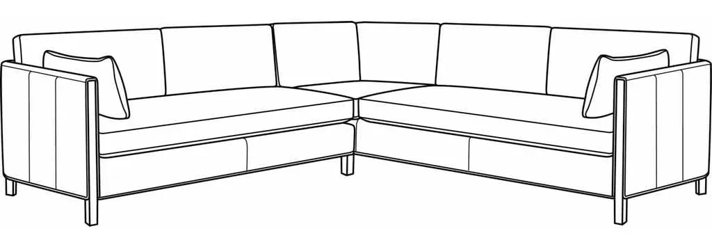CR Laine L3500 Nelson Leather Sectional CR Laine L3500 Nelson Leather Sectional