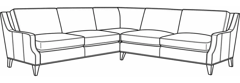 CR Laine L3770-10L Austin Leather Sectional CR Laine L3770-10L Austin Leather Sectional