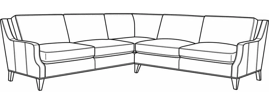 CR Laine L3770-10L Austin Leather Sectional CR Laine L3770-10L Austin Leather Sectional