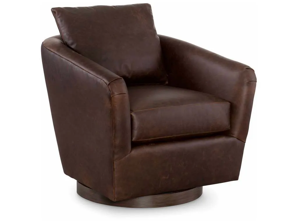 CR Laine L4775-05SW  Patrick Leather Swivel Chair