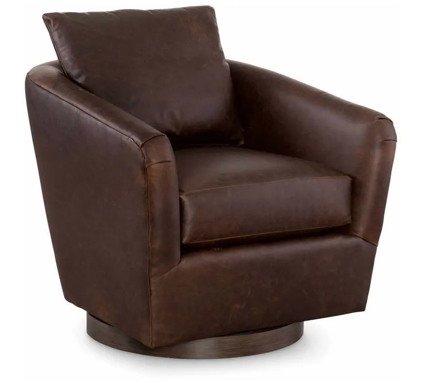 CR Laine L4775-05SW Patrick Leather Swivel Chair CR Laine L4775-05SW Patrick Leather Swivel Chair