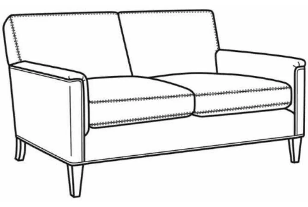 CR Laine L5134 Digby Leather Loveseat CR Laine L5134 Digby Leather Loveseat