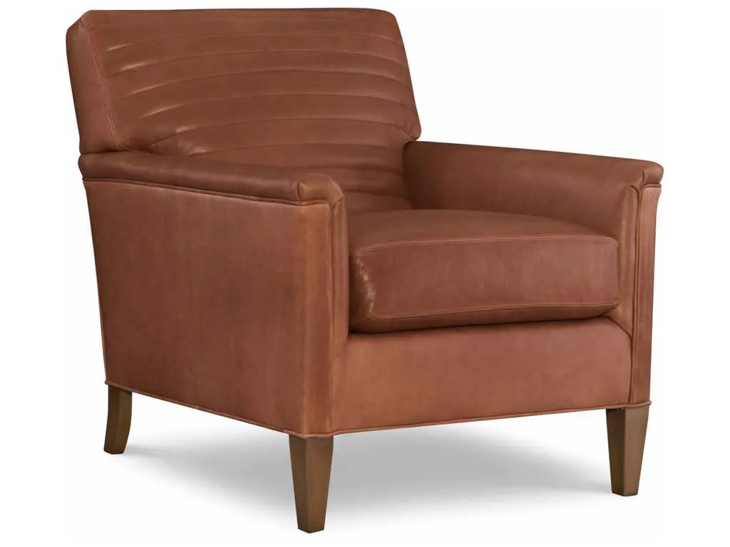 CR Laine L5135-CH Digby Leather Channel Back Chair